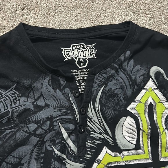 Vintage MMA Elite Long Sleeve Shirt - Picture 2 of 3